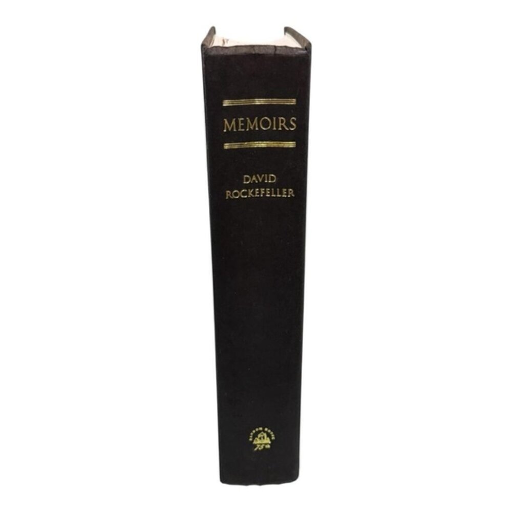 Memoirs David Rockefeller 2002 Hardcover Banking History Biography Random House